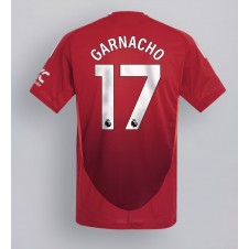 Manchester United Alejandro Garnacho #17 Hjemmedrakt 2024-25 Kortermet